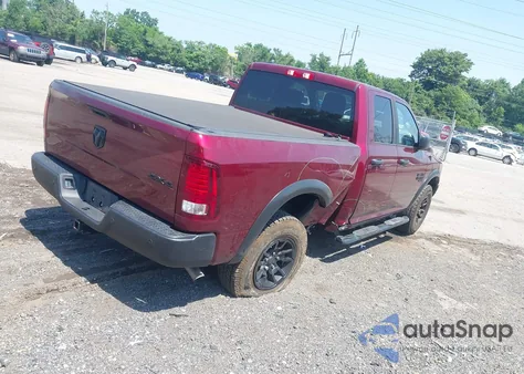 2022 Ram 1500 Classic Warlock 4X4 6'4 Box from USA, damaged, VIN 1C6RR7GG0NS151836